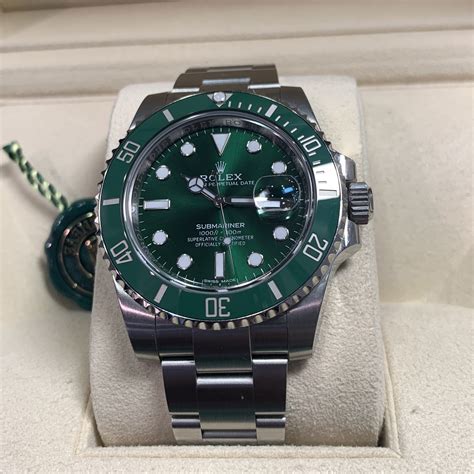 hulk rolex for sale|rolex submariner hulk retail price.